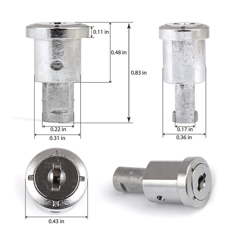 Bulk Vending Lock & Key for Beaver Gumball Vending Machine - Image 2